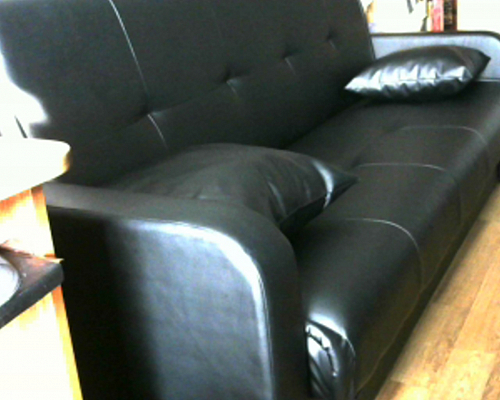 Диван Альта-Софт эко кожа черный фото покупателя 1